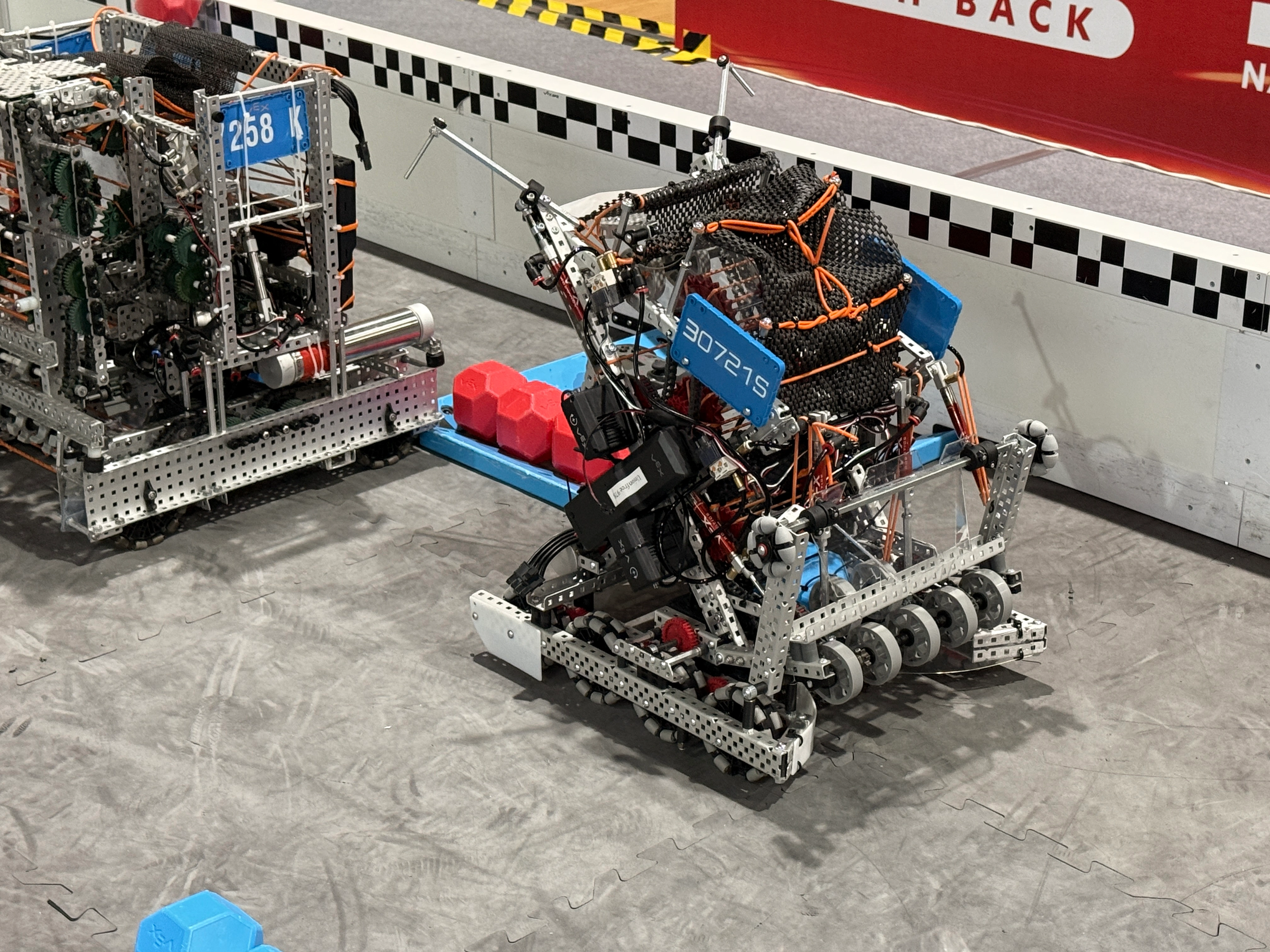 Beijing Academy VEX Robotics team working session